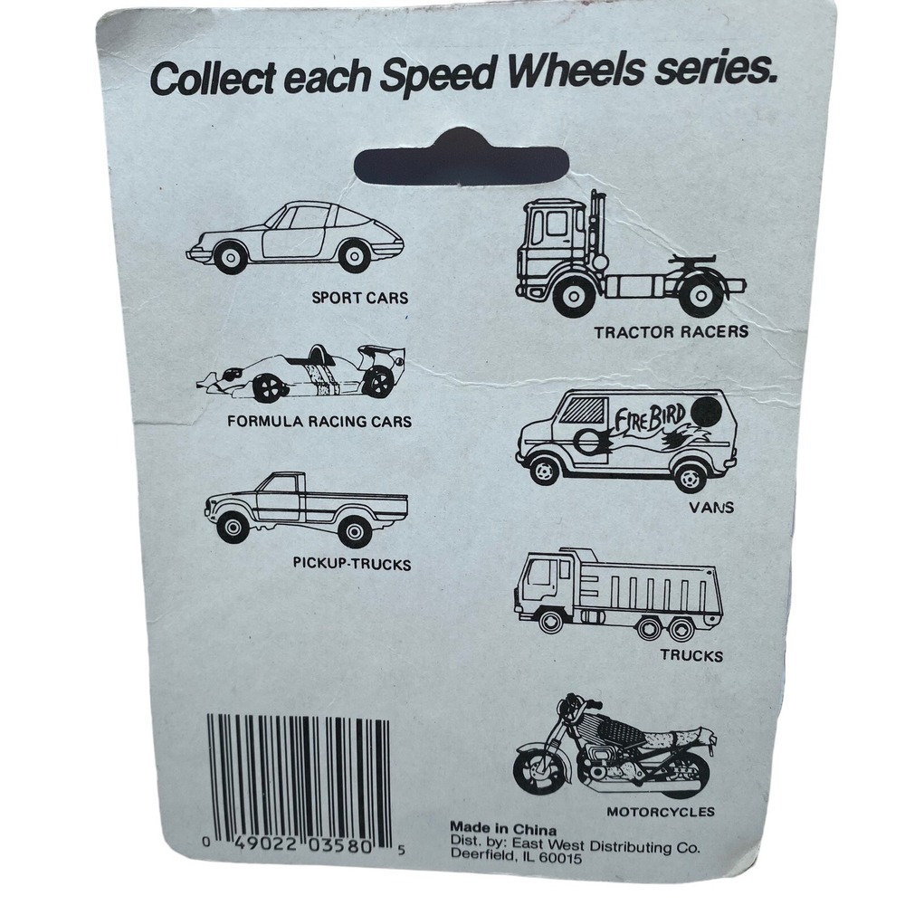 VTG Speed Wheels Toy Cars Lot of 3 Rare Helicopter - Series V - Diecast Toys NEW - Picture 10 of 10